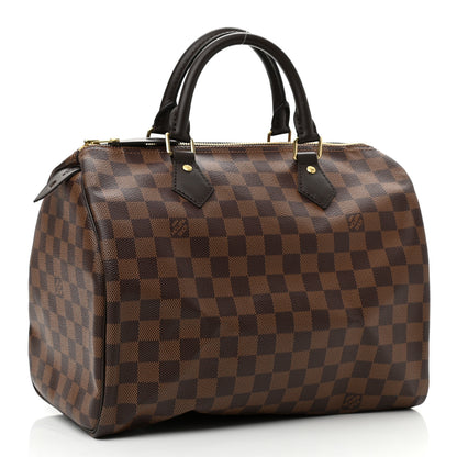 Louis Vuitton Damier Ebene Speedy 30 3 of 8