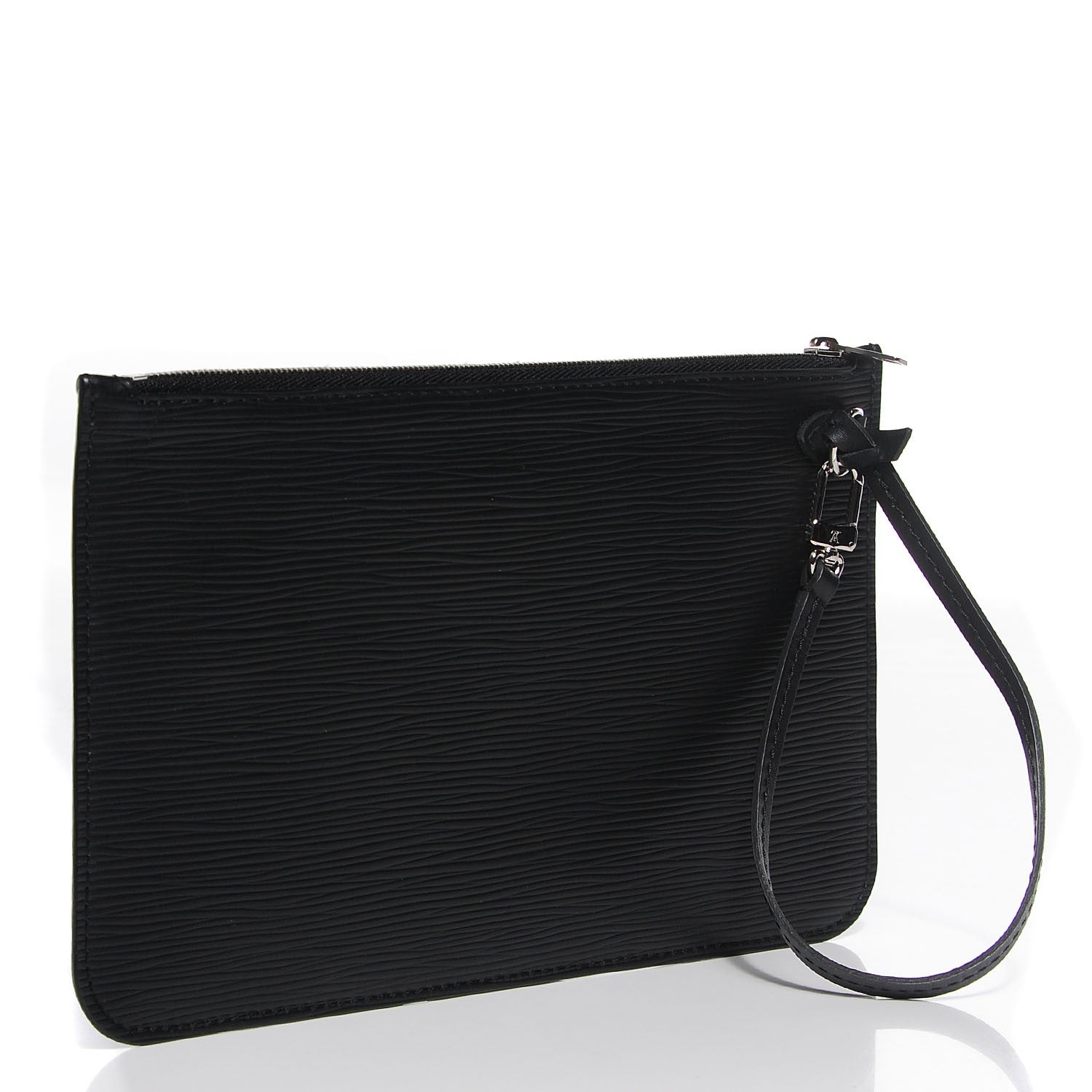 Louis Vuitton Epi Neverfull Pochette MM GM Black 3 of 7