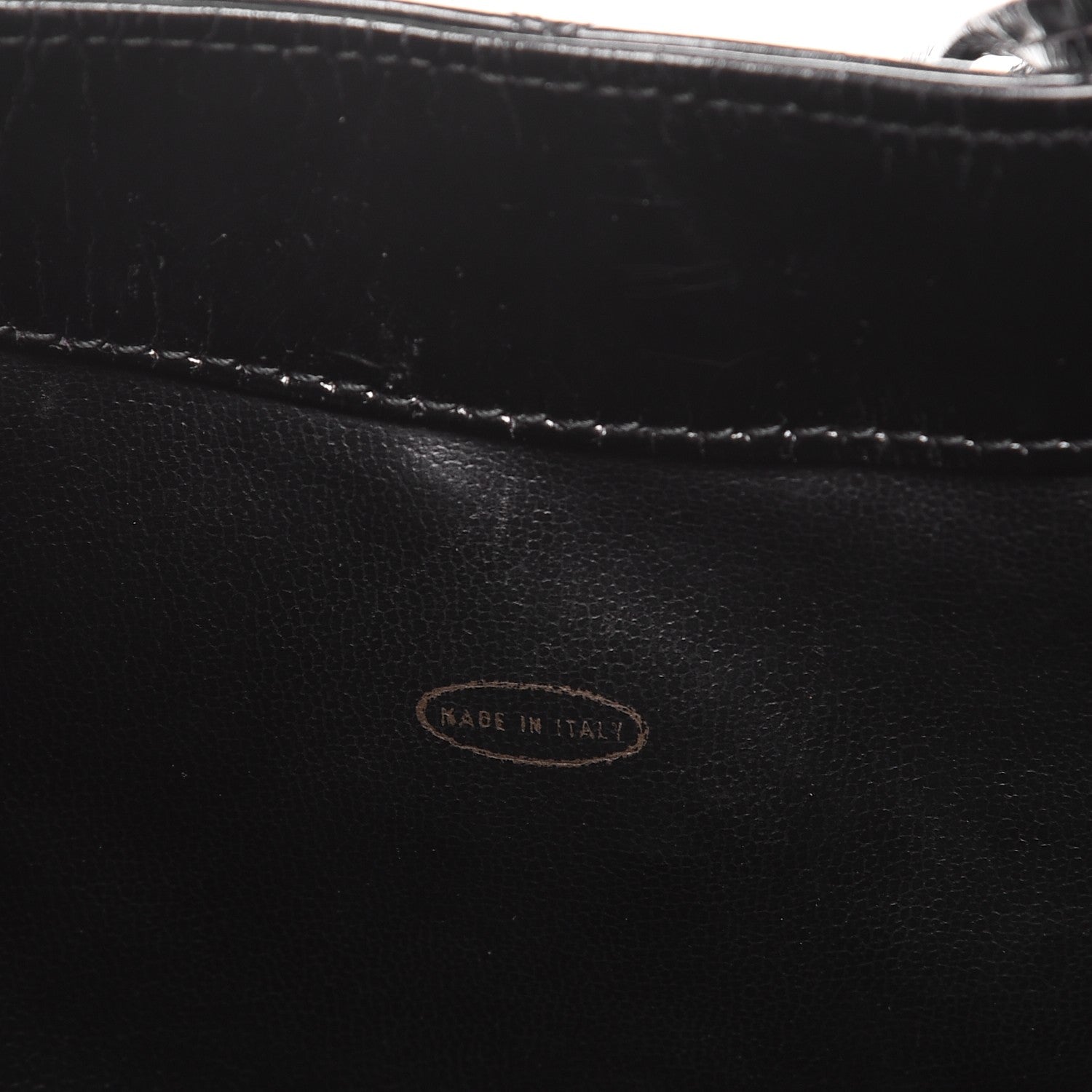 Chanel Patent Quilted CC Shoulder Bag Black 9 of 17
