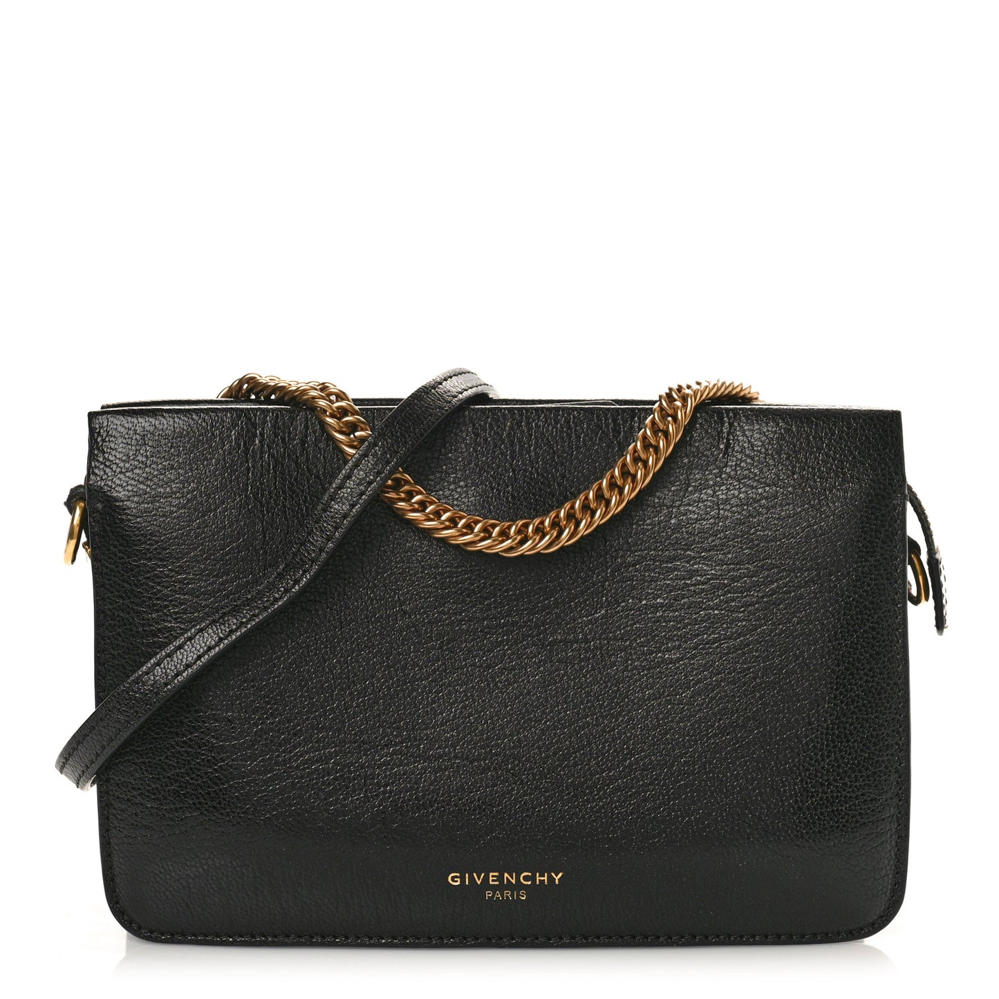 Goatskin Suede Cross 3 Crossbody Bag Black