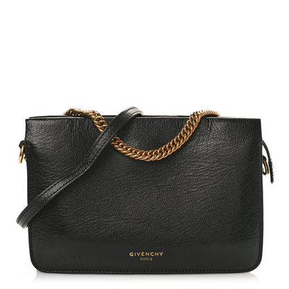 Givenchy Goatskin Suede Cross 3 Crossbody Bag Black 1 of 8