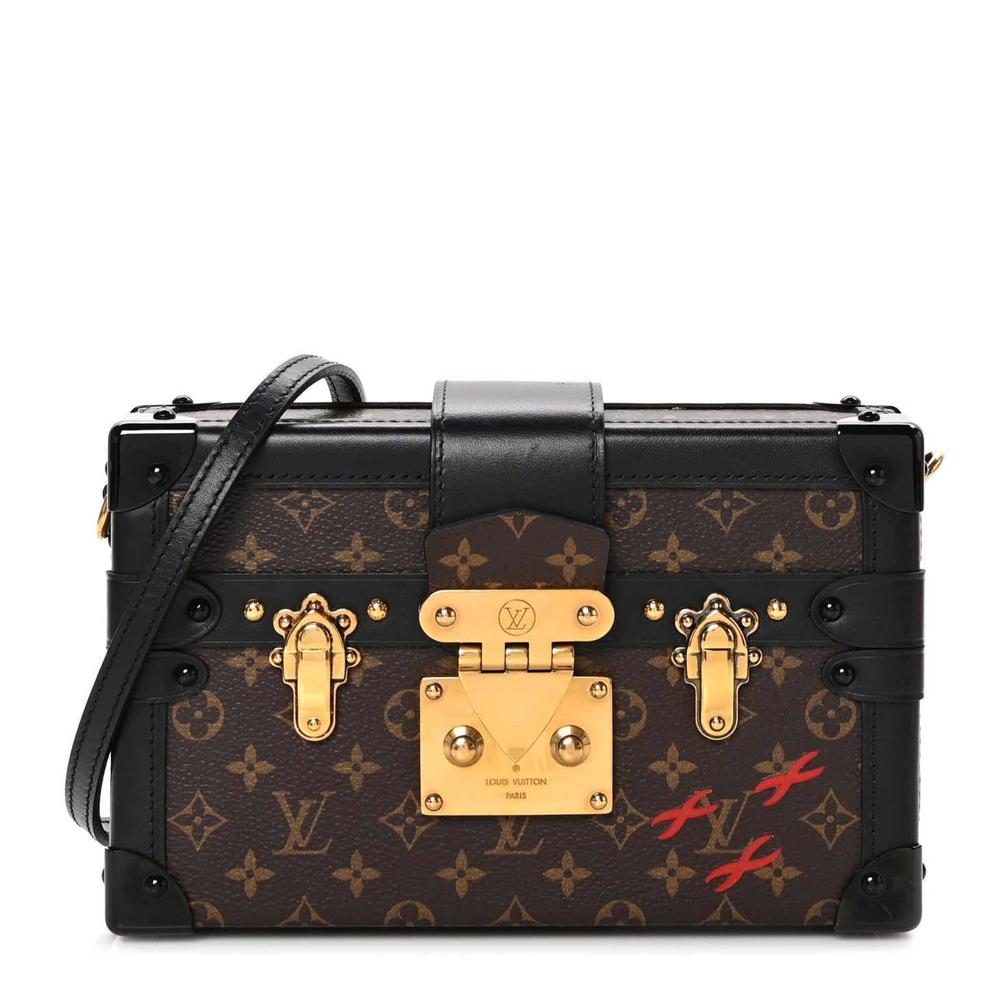 Monogram Petite Malle Black