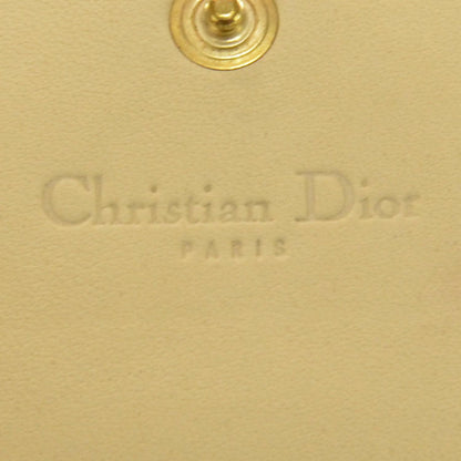 Christian Dior Lambskin Cannage Rendezvous Chain Wallet Beige 5 of 7
