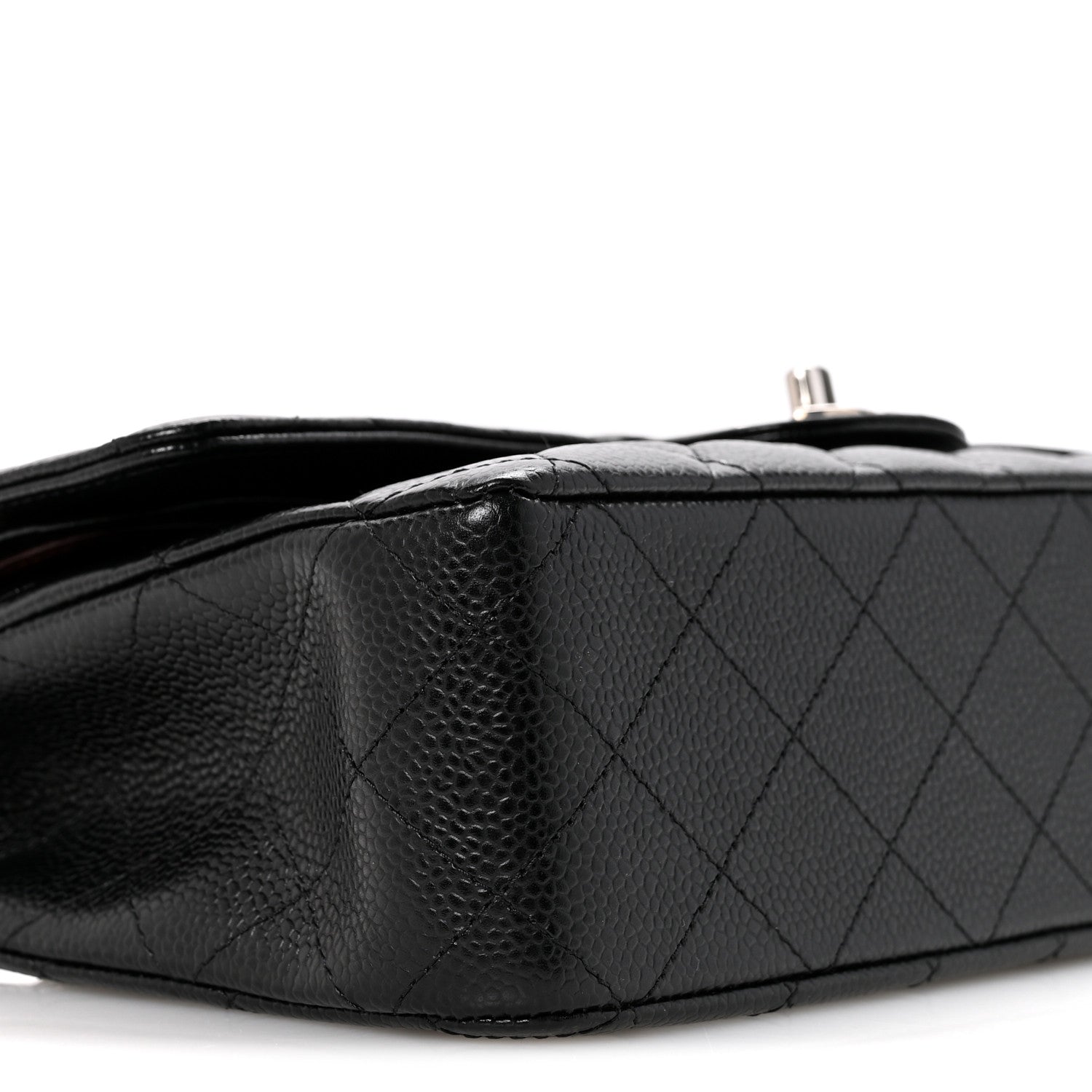 Chanel Caviar Quilted Medium Double Flap Black 9 of 11