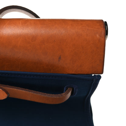 Hermes Toile Vache Hunter Herbag Zip 39 MM Bleu De Malte 12 of 16