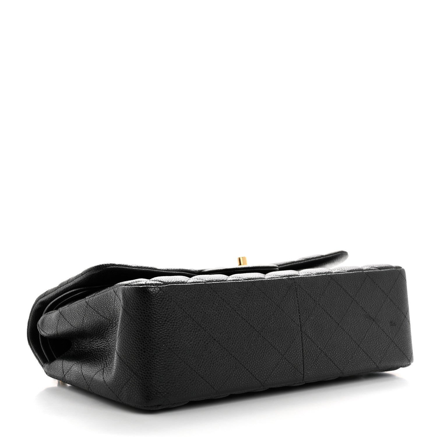 Chanel Caviar Quilted Jumbo Double Flap Black 4 of 10