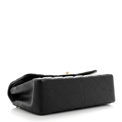 Chanel Caviar Quilted Jumbo Double Flap Black 4 of 10