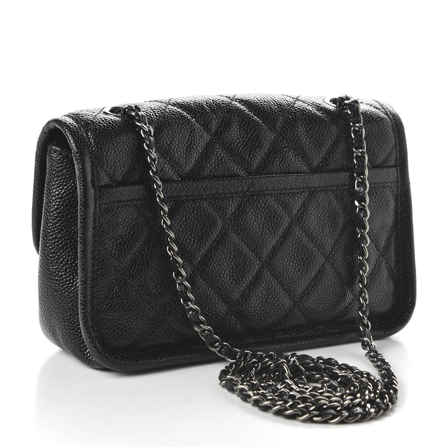 Chanel Caviar Small Natural Beauty Flap Black 3 of 11