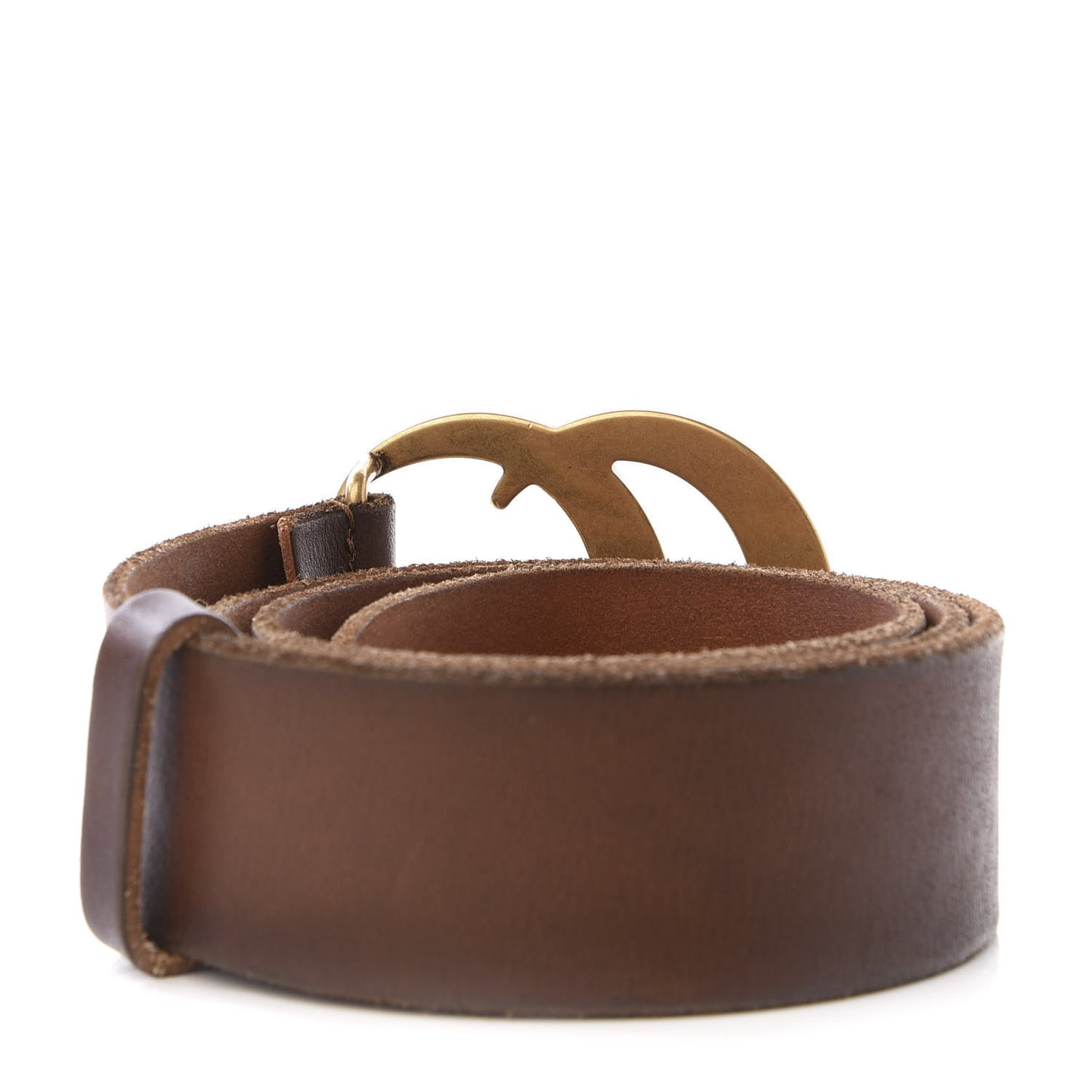 Faded Calfskin Double G 40mm Belt 80 32 Cuir
