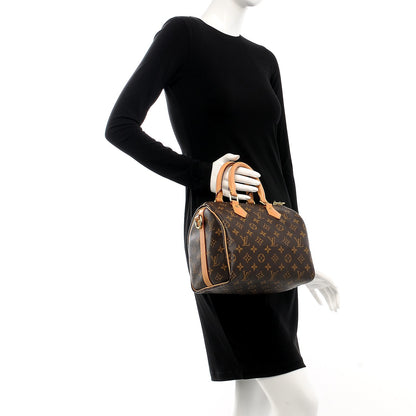 Louis Vuitton Monogram Speedy Bandouliere 25 2 of 10