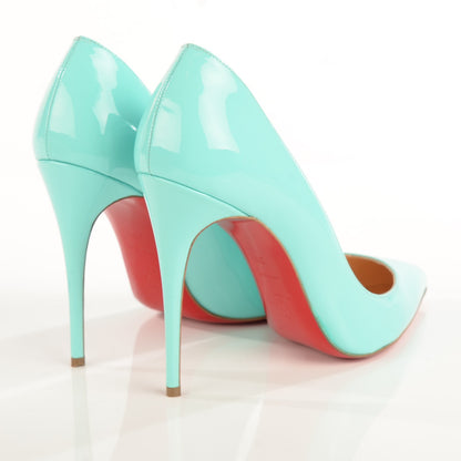 Christian Louboutin Patent Pigalle Follies 100 Pumps 38.5 Opaline 4 of 7