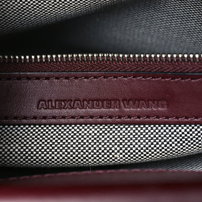 Alexander Wang Smooth Calfskin Attica Chain Satchel Oxblood 6 of 9
