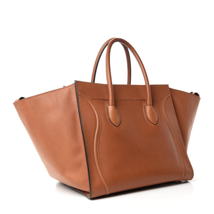 Celine Natural Calfskin Medium Phantom Luggage Tan 3 of 10