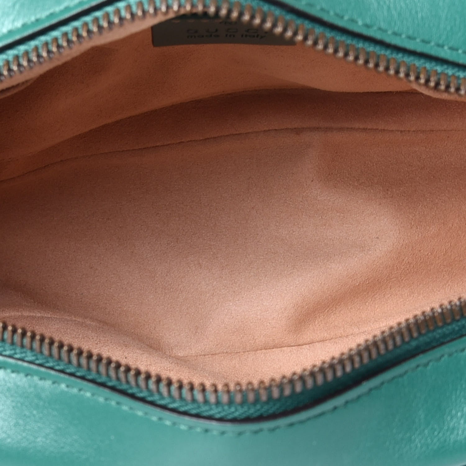 Gucci Calfskin Matelasse Small GG Marmont Chain Shoulder Bag Emerald Green 5 of 9