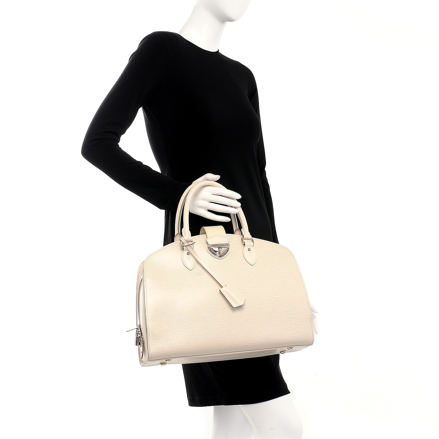 Louis Vuitton Epi Pont-Neuf GM Ivory Ivory 2 of 7