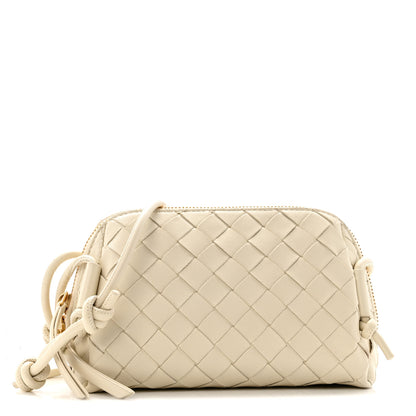 Bottega Veneta Nappa Intrecciato Concert Pouch Sea Salt 1 of 13