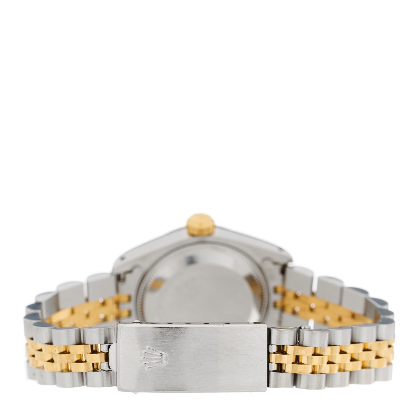 Stainless Steel 18K Yellow Gold Diamond 26mm Oyster Perpetual Datejust Watch Champagne 69173