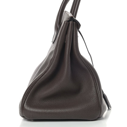 Hermes Togo Birkin 35 Chocolate 9 of 14
