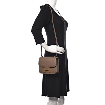 Hermes Epsom Constance 18 Etoupe 2 of 12