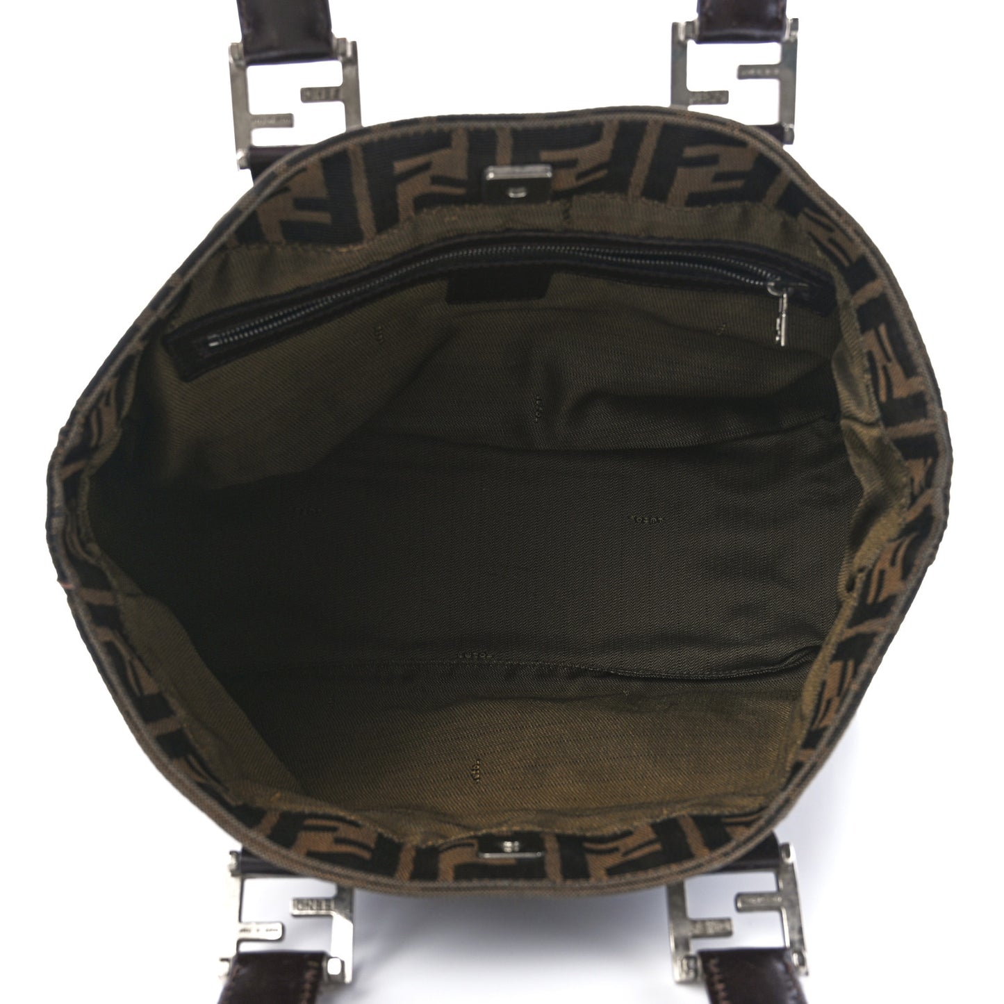 Zucca Top Handle Tote Tobacco