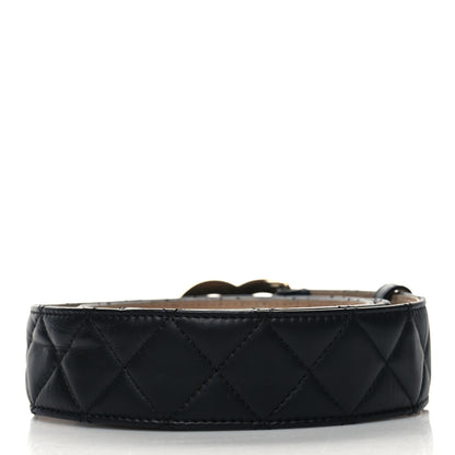 Chanel Lambskin Quilted CC Belt 90 36 Black 2 of 8