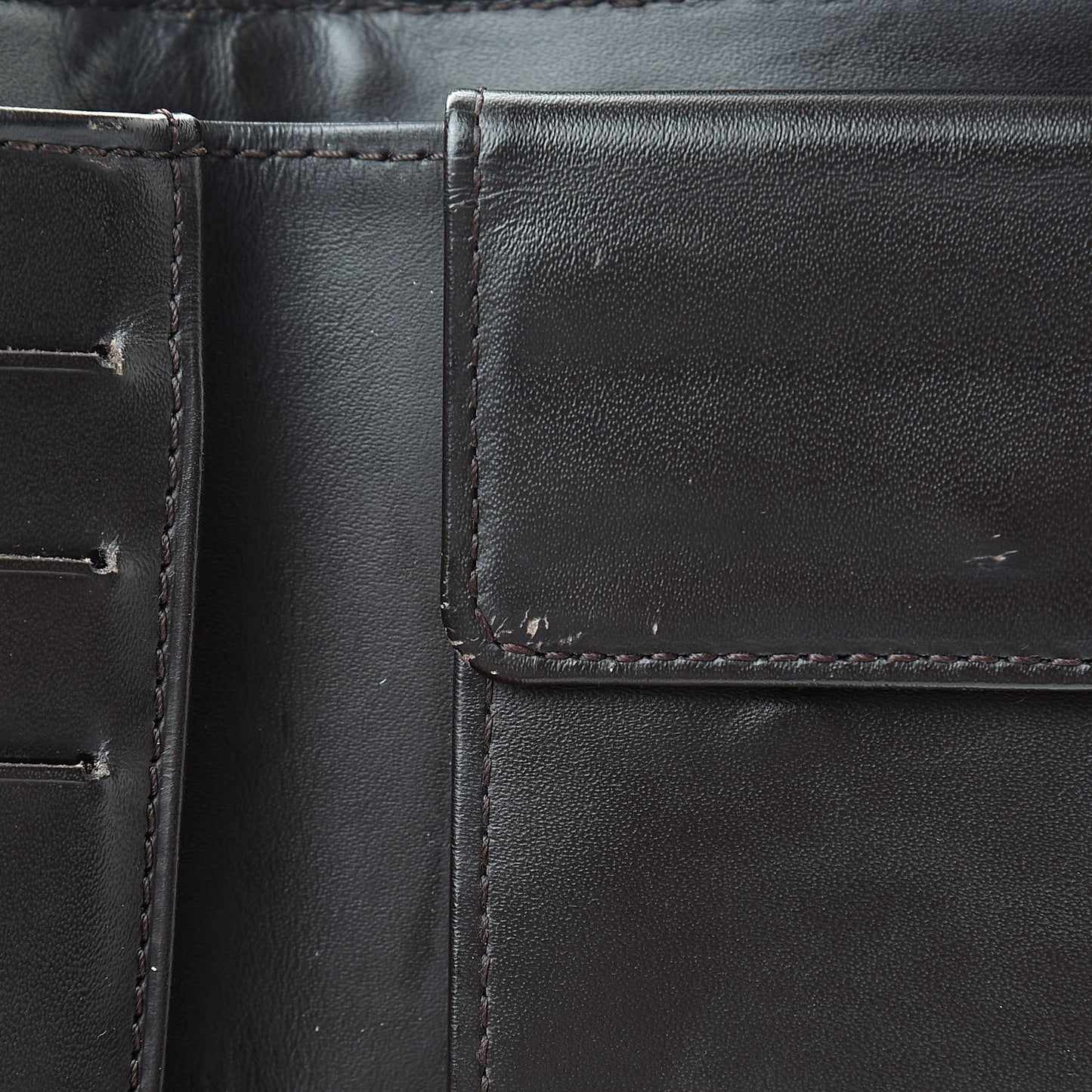 Monogram Glace Porte-Monnaie Billets Zipped Wallet Cafe