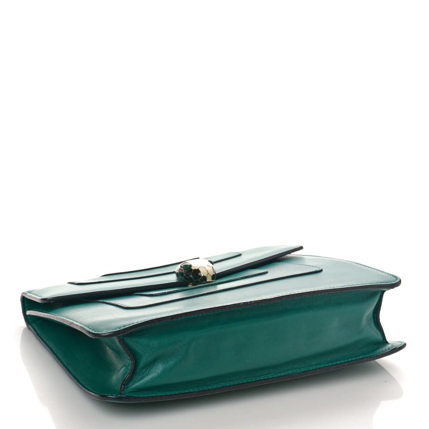 Calfskin Serpenti Forever Crossbody Emerald Green