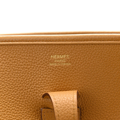 Hermes Taurillon Maurice Evelyne III PM Sesame 6 of 11