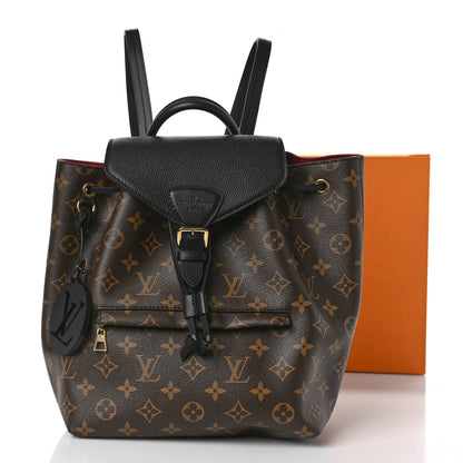 Louis Vuitton Monogram Montsouris PM Black 9 of 9