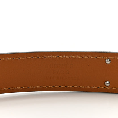 Hermes Epsom Kelly Belt White 4 of 5