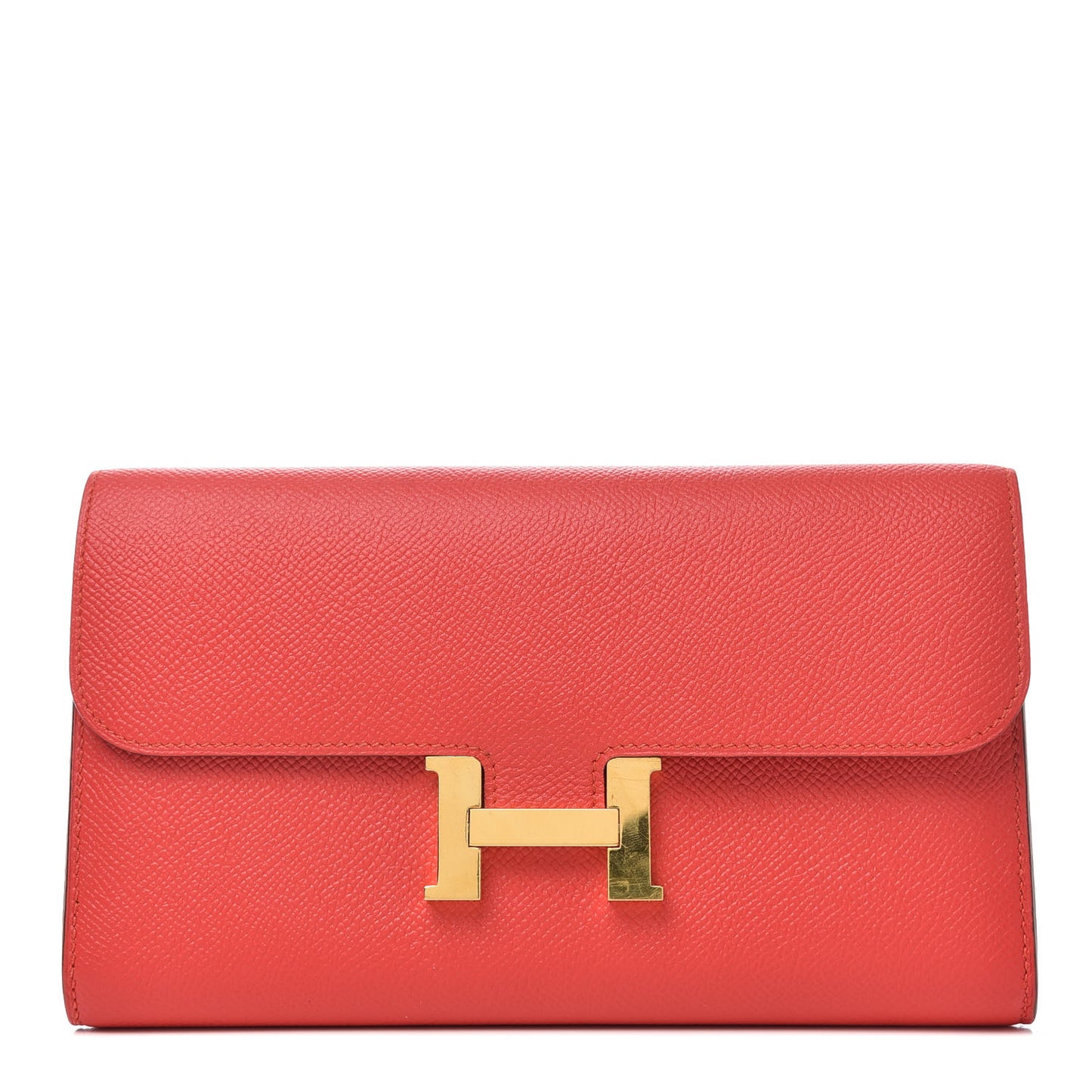 Epsom Constance Long Wallet Rouge Tomate