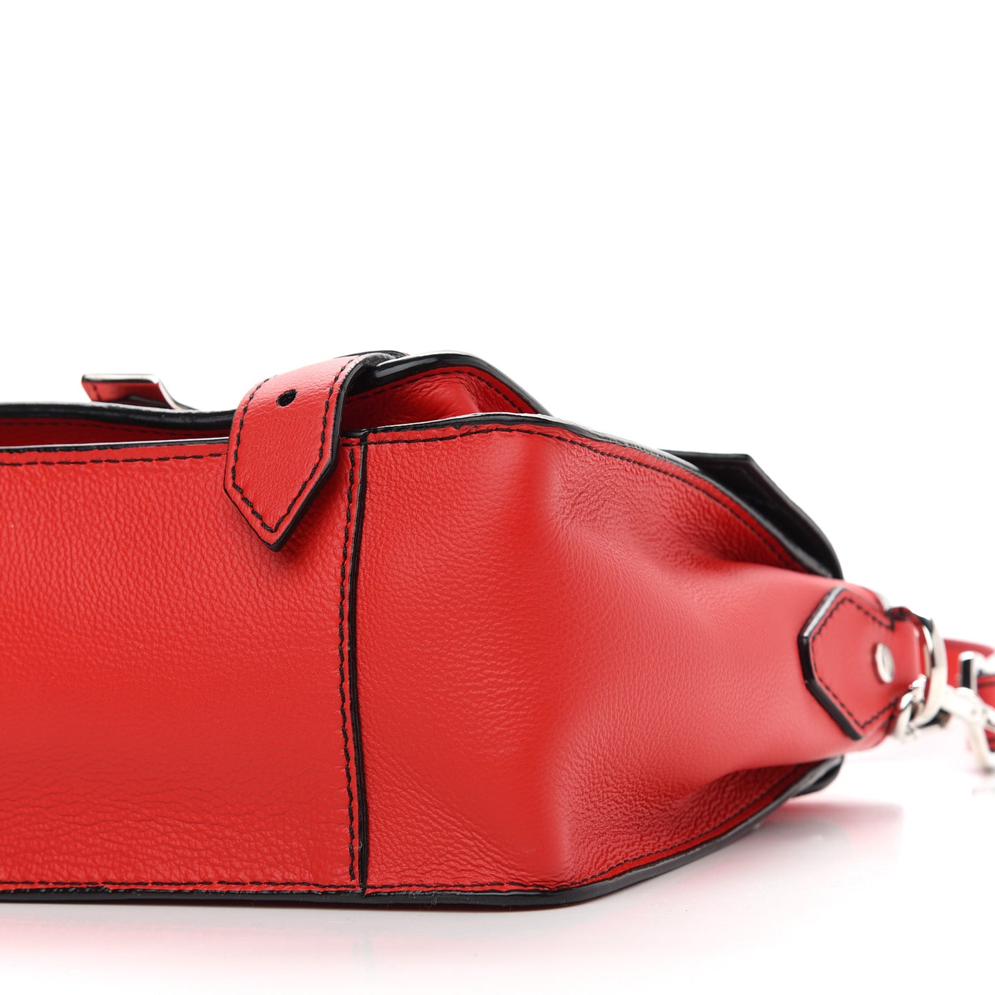 Grainy Calfskin Tiny PS1 Satchel Geranium