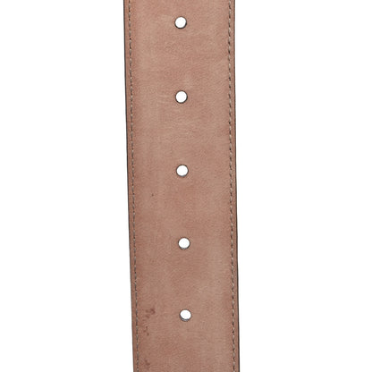 Gucci Calfskin Interlocking G 37mm Belt 80 32 Camelia 4 of 4