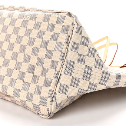 Louis Vuitton Damier Azur Neo Neverfull GM Rose Ballerine 10 of 11