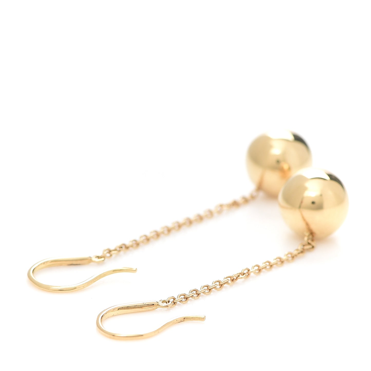 18K Yellow Gold 10mm HardWear Ball Hook Drop Earrings