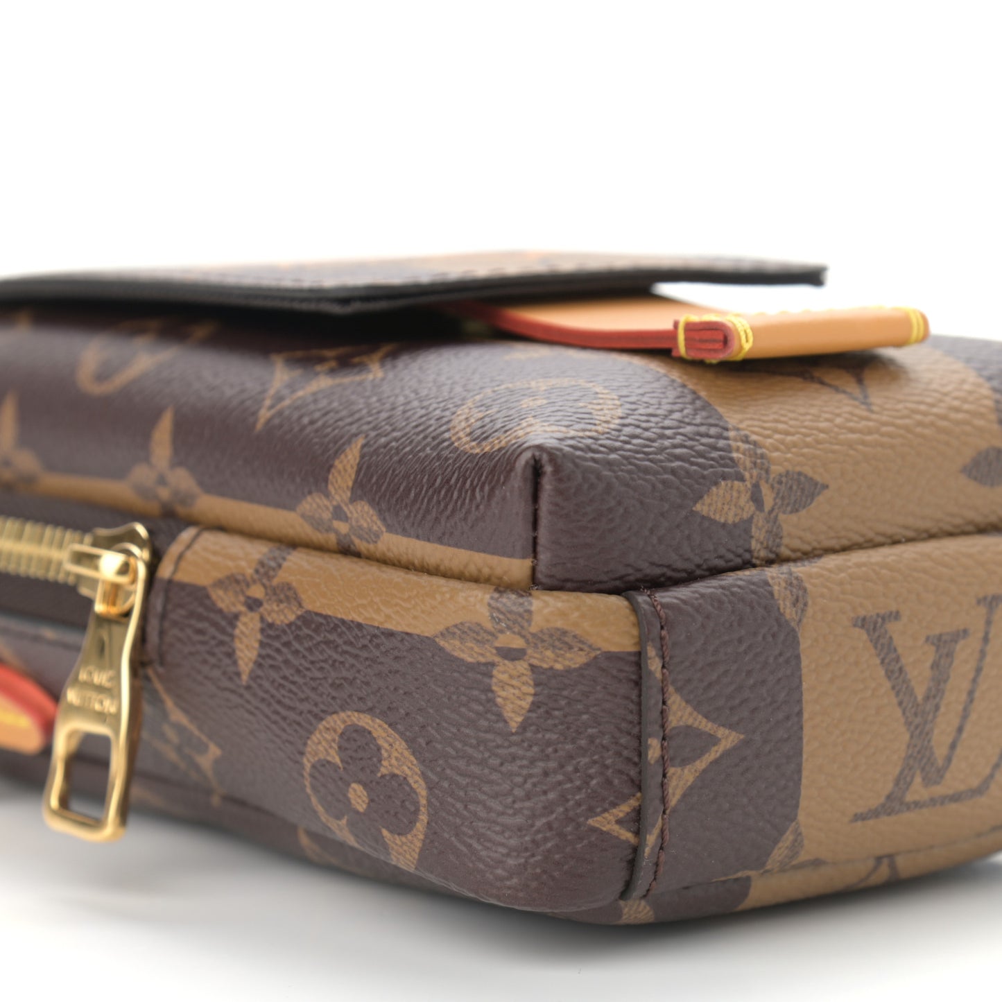 X NIGO Reverse Monogram Flat Double Phone Pouch