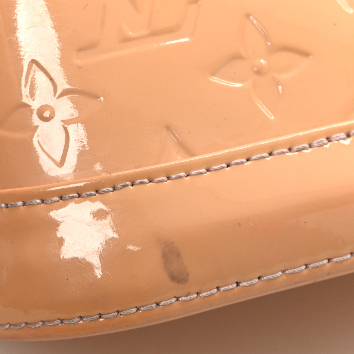 Louis Vuitton Vernis Alma BB Rose Velours 13 of 13