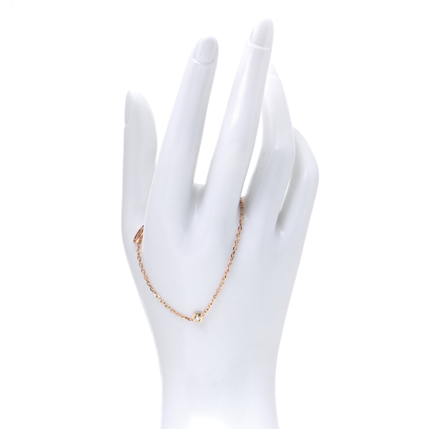 18K Pink Gold Diamond SM D'Amour Bracelet