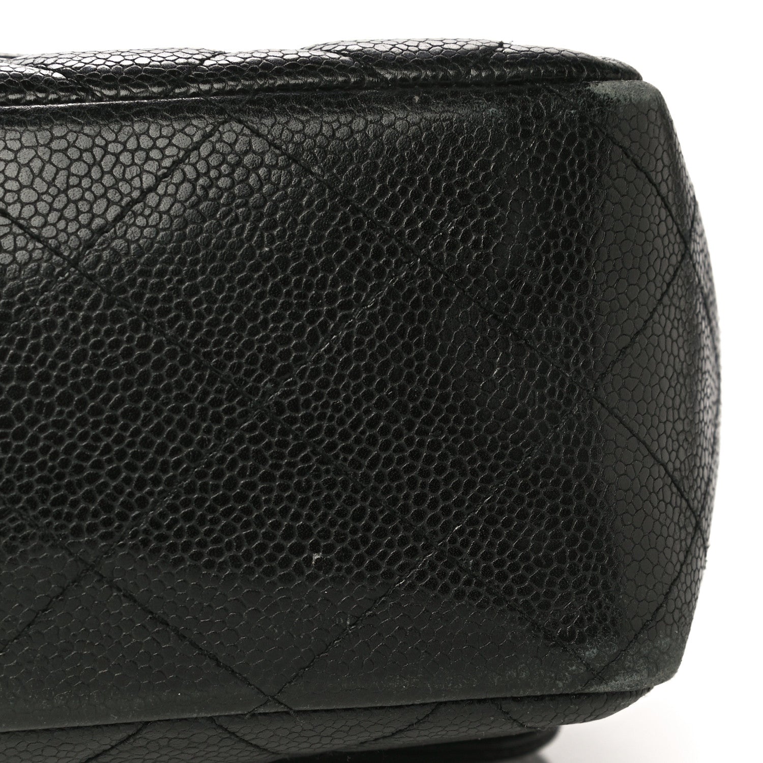 Chanel Caviar Quilted Jumbo Single Flap Black 24 of 25