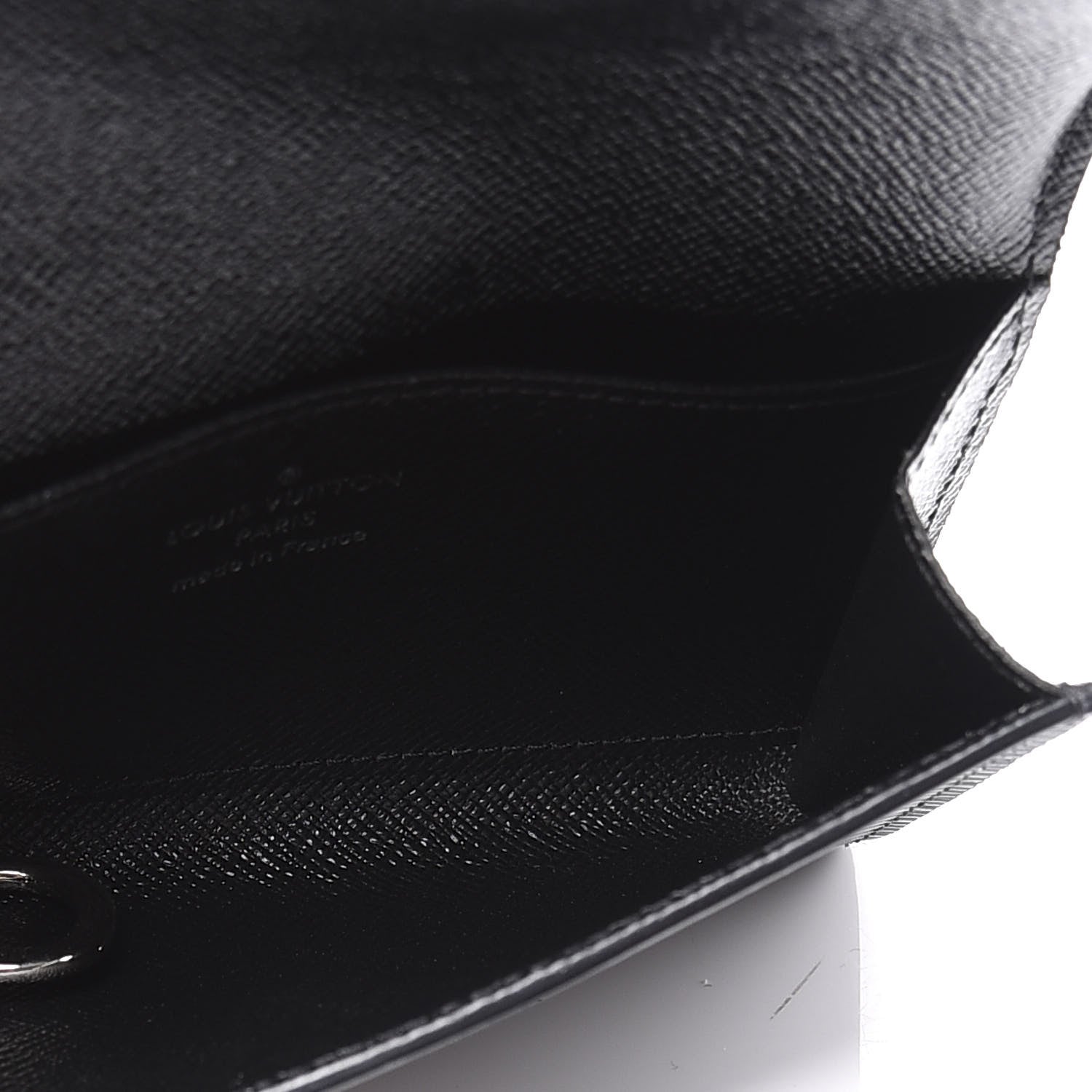 Louis Vuitton Epi Key Pouch Black 5 of 10