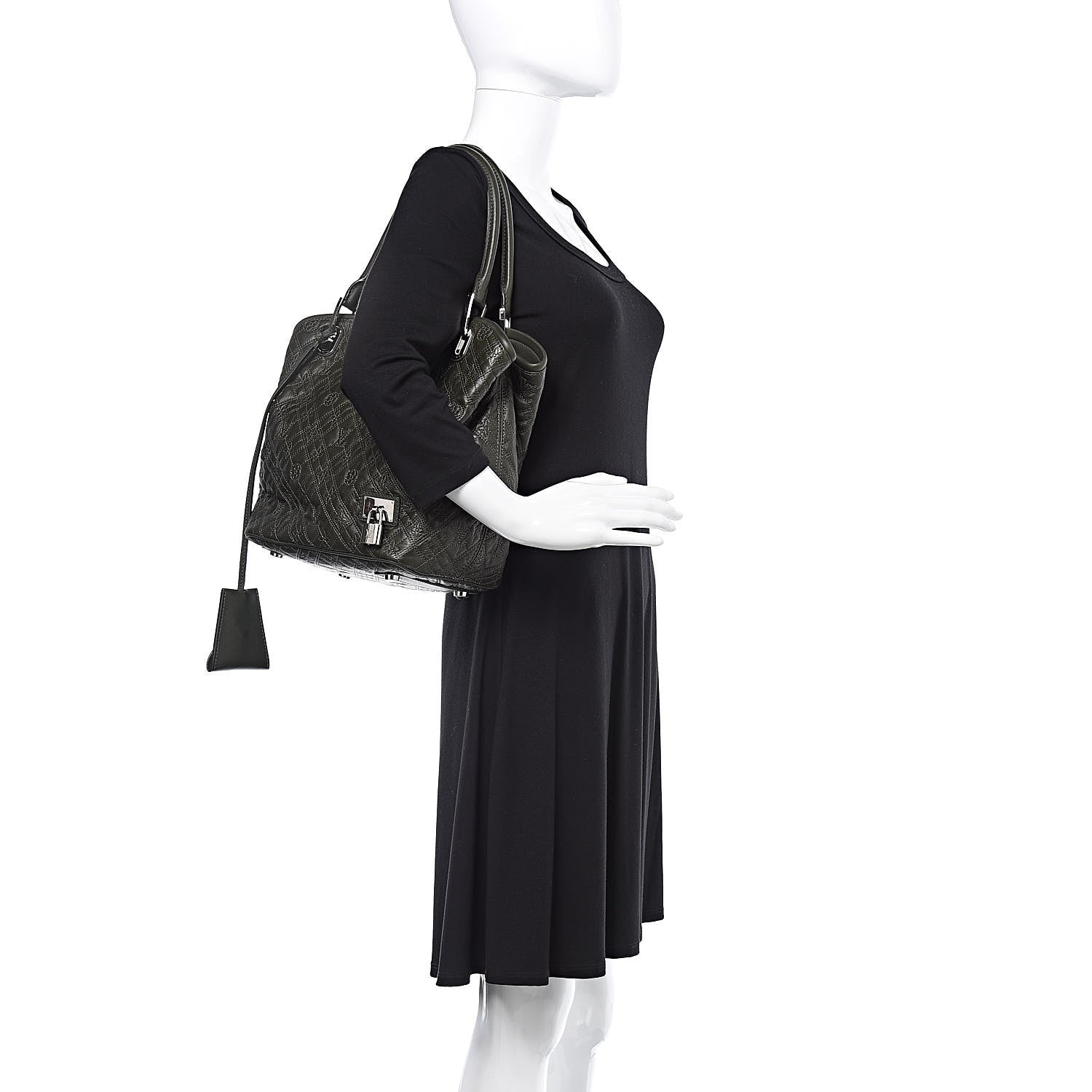 Louis Vuitton Monogram Lambskin Antheia Lilia PM Vert Bronze 2 of 11