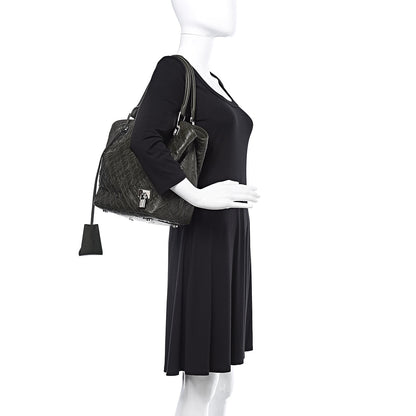 Louis Vuitton Monogram Lambskin Antheia Lilia PM Vert Bronze 2 of 11