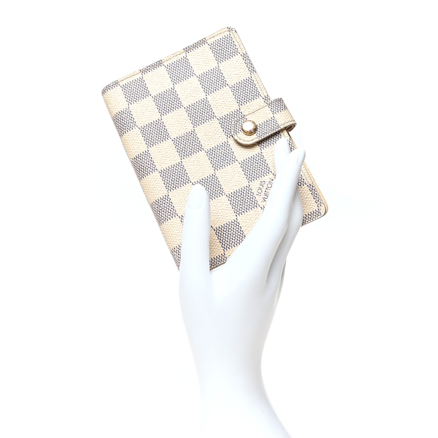 Damier Azur Small Ring Agenda Cover