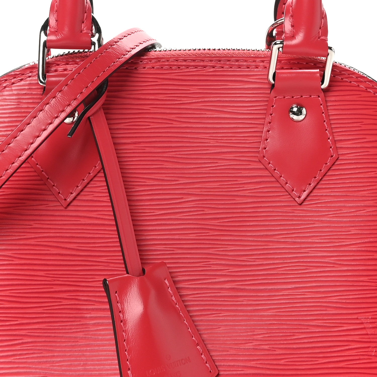 Louis Vuitton Epi Alma BB Coquelicot 7 of 10