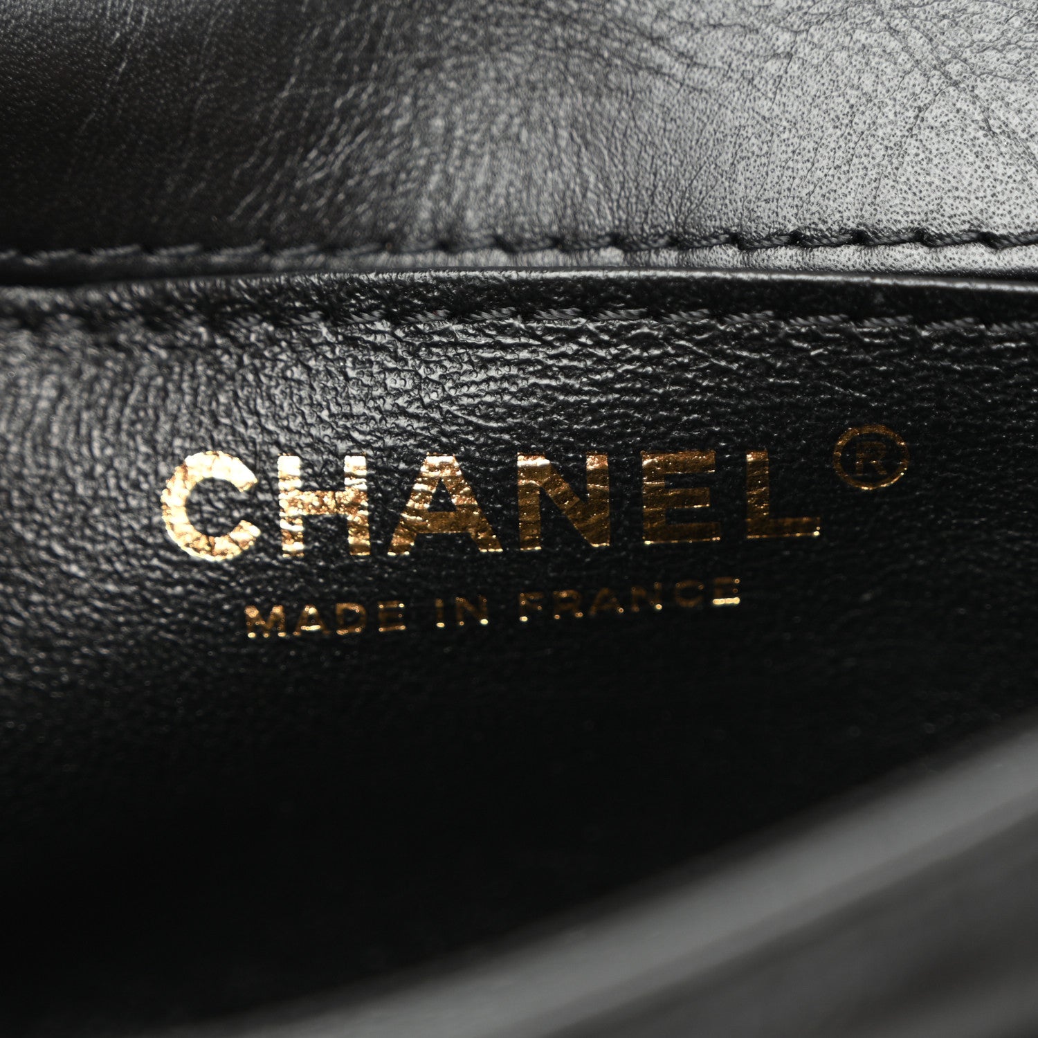 Chanel Aged Calfskin Quilted 2.55 Reissue Flap Belt Bag Clutch Black 6 of 10