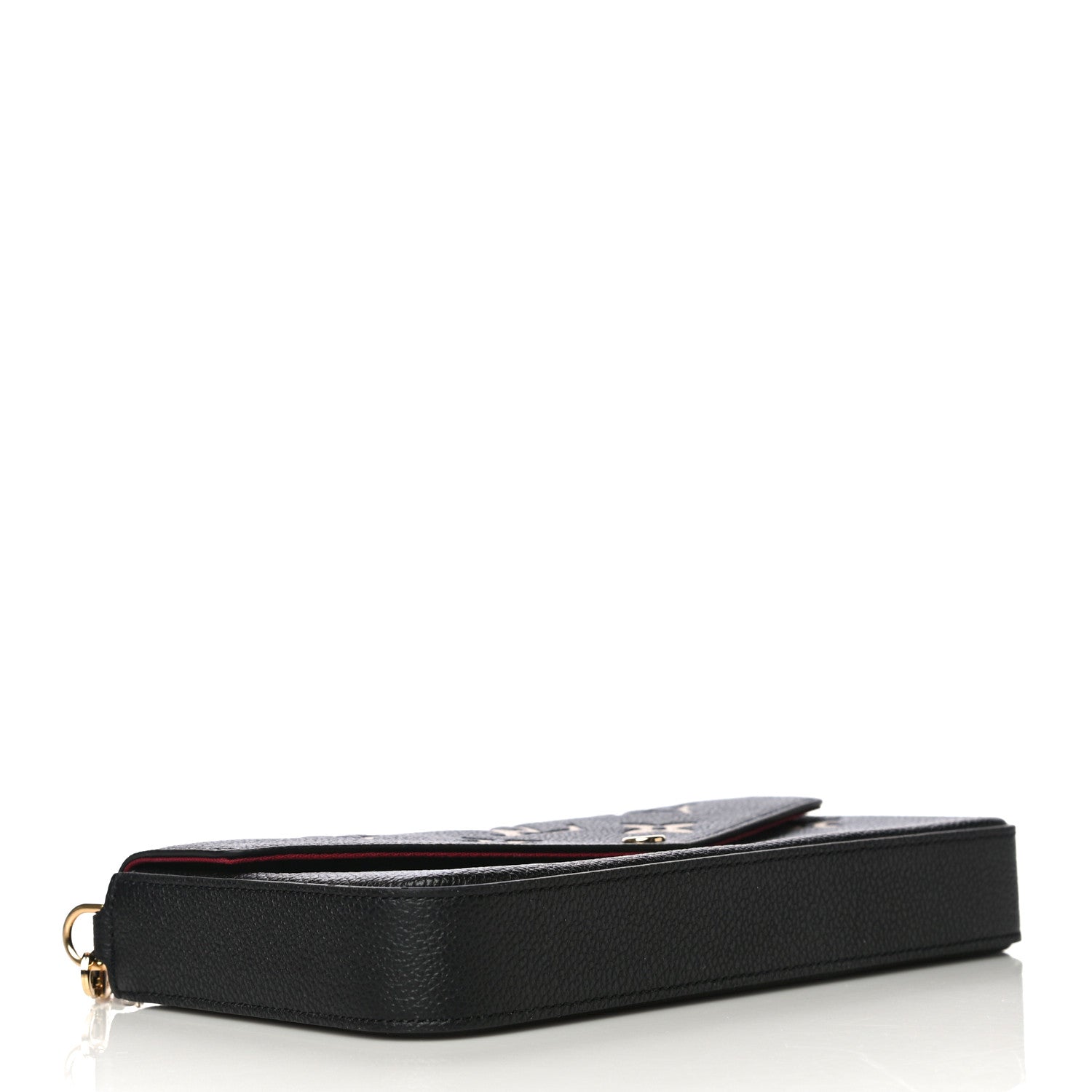 Louis Vuitton Empreinte Monogram Giant Felicie Pochette Black Beige 5 of 12