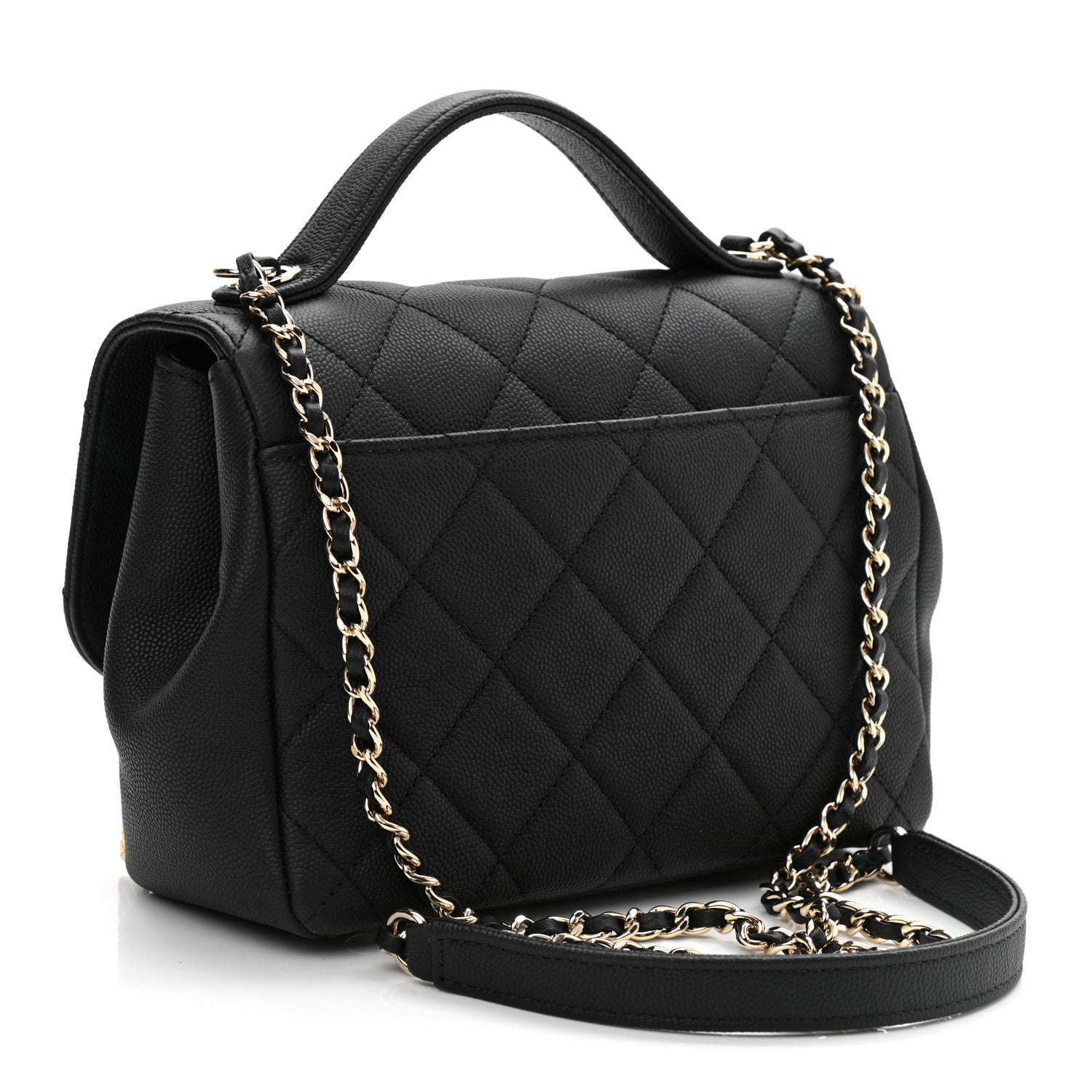 Chanel Caviar Quilted Small Business Affinity Flap Black 3 of 9