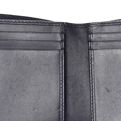 Christian Dior Patent Cannage Lady Dior Eden Wallet Navy Blue 10 of 11
