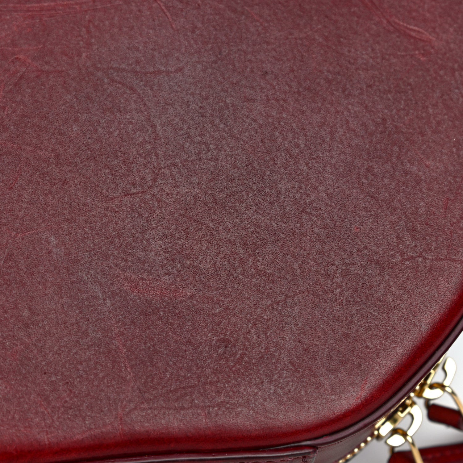 Mansur Gavriel Calfskin Circle Crossbody Bag Burgundy 16 of 21