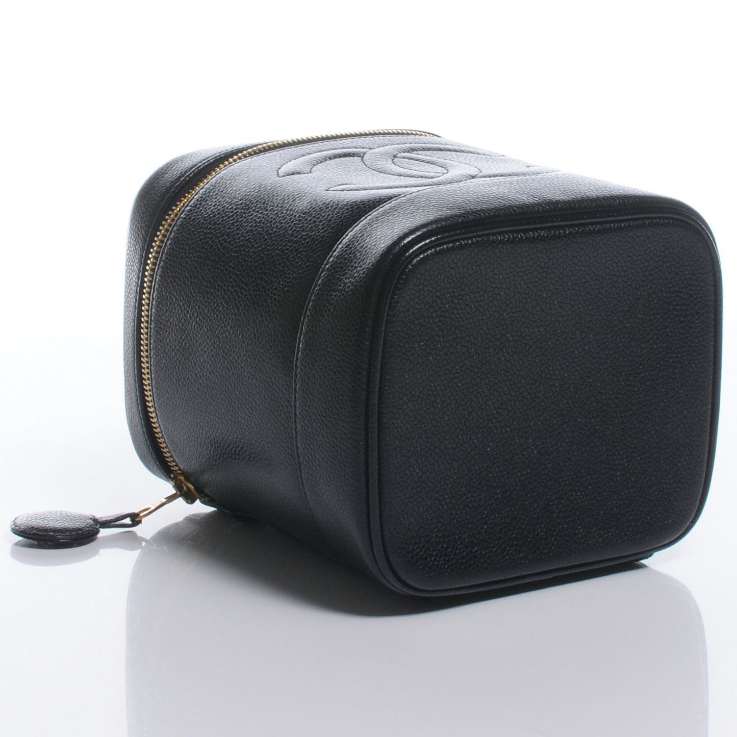 Caviar Cosmetic Vanity Bag Black
